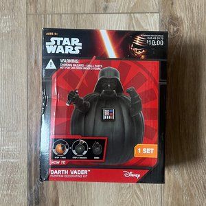 NEW Star Wars Darth Vader Pumpkin Decorating Kit